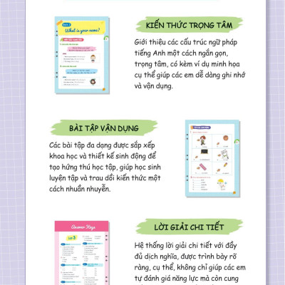 Sổ Tay Ngữ Pháp Và Bài Tập Tiếng Anh Lớp 3,4,5
