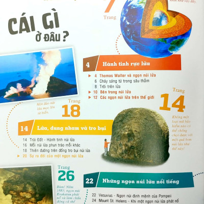 Thế Nào Và Tại Sao - Núi Lửa - Lửa Từ Lòng Đất - Bìa Cứng (Tái Bản 2023)