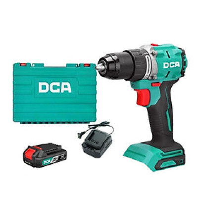 MÁY KHOAN KHÔNG CHỔI THAN DÙNG PIN 20VMAX/2AH*2 DCA ADJZ2060ADM - HÀNG CHÍNH HÃNG