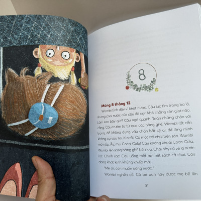 (In màu toàn bộ) WOMBI THĂM XỨ TUYẾT -  Hiltrud Baier; Stefanie Jeschke – Bi Bi dịch – Nhã Nam – NXB Phụ nữ