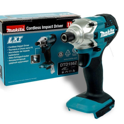 MÁY VẶN VÍT DÙNG PIN 18V 230W (155 N·M) MAKITA DTD156Z (KHÔNG KÈM PIN VÀ SẠC) - HÀNG CHÍNH HÃNG