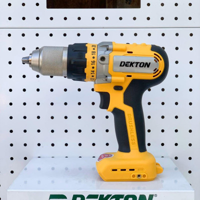 MÁY KHOAN PIN 18-21V 13MM DEKTON D20-ID1390BL - HÀNG CHÍNH HÃNG