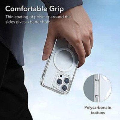 Ốp Lưng Trong Suốt Likgus Hỗ Trợ sạc tính từ Cho iPhone 16 Pro / 16 Pro Max / 16 Plus / IP16 – Độ Trong Tuyệt Đối, Chống Trầy Xước & Ố Vàng, Tản Nhiệt Tốt – Hàng Nhập Khẩu