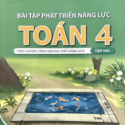 Sách - Bài tập phát triển năng lực Toán lớp 4 tập 1+2 (HEID)