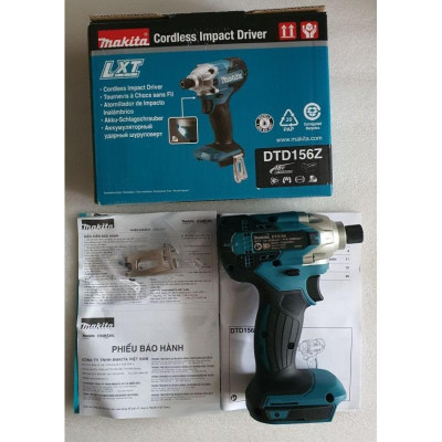 MÁY VẶN VÍT DÙNG PIN 18V 230W (155 N·M) MAKITA DTD156Z (KHÔNG KÈM PIN VÀ SẠC) - HÀNG CHÍNH HÃNG