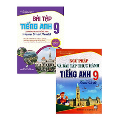Combo Bài Tập Tiếng Anh 9 + Ngữ Pháp Và Bài Tập Thực Hành Tiếng Anh 9 (Bám Sát SGK I-Learn Smart World) (Bộ 2 Cuốn) - HA