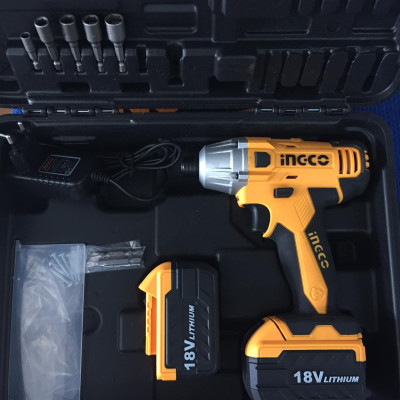 MÁY SIẾT VÍT DÙNG PIN 18V (120NM) INGCO CIDLI228181 - HÀNG CHÍNH HÃNG