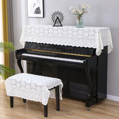 Khăn phủ đàn piano cơ đàn piano điện tử 88 phím phong cách Châu Âu cổ điển sang trọng chống bụi chống xước - Hàng chính hãng