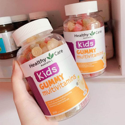Healthy Care Kids Gummy Multivitamin 250v Của Úc - Kẹo Dẻo Bổ Sung Vitamin Cho Bé 