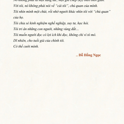 Chuyện Hồi Đó - Đỗ Hồng Ngọc