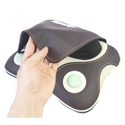 Máy (Gối) Massage Đấm Bóp Cổ Vai Gáy Nikio NK-136AC - Con Lăn 3D Xoa Bóp Chuyên Sâu Kết Hợp Hồng Ngoại Trị Liệu Đau Mỏi Cổ, Hỗ Trợ Mát Xa Lưng