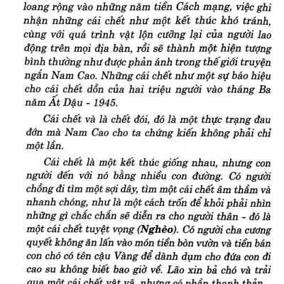 Chí Phèo (Tái Bản 2018)