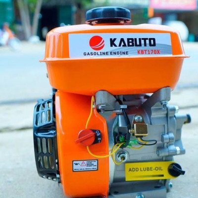 ĐỘNG CƠ XĂNG 7.0HP (CỐT XÉO) KBT170X KABUTO  - HÀNG CHÍNH HÃNG
