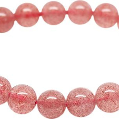 Vòng Thạch Anh Ưu Linh Dâu Vip (9mm) Ngọc Quý Gemstones VT78
