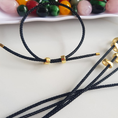 Dây thun ĐEN dẻo phối vòng tay hạt lu thống Size dây ĐEN 2mm Nữ đã có hạt lu thống thì đây chính là sợi dây thun phối với hạt lu thống đeo xinh ạ