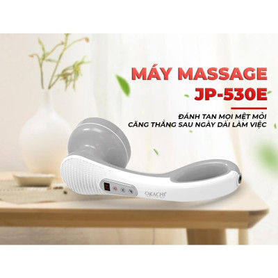 Máy massage cầm tay Body OKACHI LUXURY JP-530E Pin Sạc