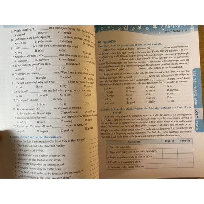 Sách - Bài tập Tiếng anh lớp 7 tập 2 (có đáp án) Global Success