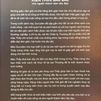Kiến Thức Sâu Sắc Cho Người Thành Tâm Cầu Đạo
