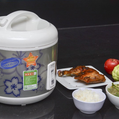 Nồi Cơm Điện Sharp KS-N181ETV SL - 1.8L (Trắng) - Hàng chính hãng