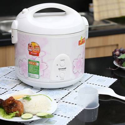 Nồi Cơm Điện Sharp KS-N192ETV SP - 1.8 Lít - Hàng chính hãng