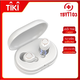 Máy Trợ Thính - Tai Nghe Trợ Thính Không Dây Siêu Nhỏ Goodmi GM- 305, Công Nghệ Khuếch Đại Âm Thanh Từ Bên Ngoài, Cảm Ứng Thông Minh, Thiết Kế Đeo 2 Tai, Sử Dụng 36 Tiếng Liên Tục 