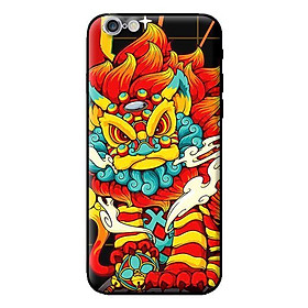 Ốp in cho iPhone 6 Lân Đỏ Vàng - Hàng chính hãng