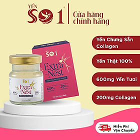 [Lọ 70ml ] Yến Số 1 Chưng Sẵn Collagen, Yến Sào Thật 100%, 600mg YếnTươi, 200mg Collagen