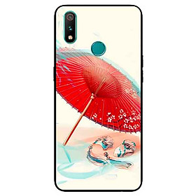 Ốp Lưng in cho Realme 3 Mẫu Ô Mùa Hè - Hàng Chính Hãng