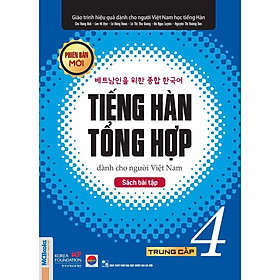 Sách - Bài Tập Tiếng Hàn Tổng Hợp Trung Cấp 4 - Luyện Càng Nhiều Nhớ Càng Lâu - MCBooks