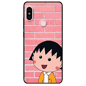 Ốp lưng in cho Xiaomi Redmi Note 6 Pro Mẫu Cô Gái Tóc Ngắn