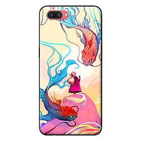 Ốp in cho Oppo Realme C1 Cặp Cá Chép - Hàng chính hãng