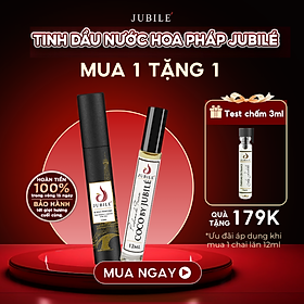 Chance by Jubilé - Tinh dầu nước hoa Pháp nữ Dạng lăn 12ml Thơm Lâu, Sang Trọng, Quyến Rũ