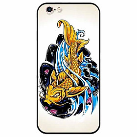 Ốp lưng dành cho Iphone 6 / 6s mẫu Chép Vàng Nền Sáng