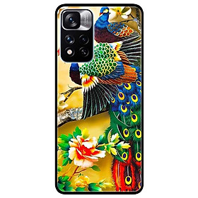 Ốp lưng dành cho Xiaomi Redmi Note 11 Pro 5G ( Bản Nội Địa ) mẫu Công Với Hoa