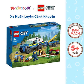 Đồ Chơi Lắp Ráp LEGO City Xe Huấn Luyện Cảnh Khuyển 60369 (197 chi tiết)
