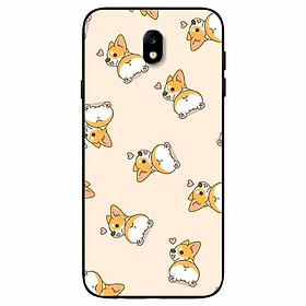 Ốp lưng dành cho Samsung J3 Pro mẫu Cún Corgy Làm Kiểu
