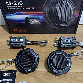 Loa Treble GB M-216 Công Suất 110W - Loa Tép Mini, Tress Âm Thanh Nổi, Chess ô tô xe hơi
