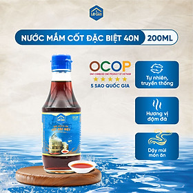 Nước mắm truyền thống Lê Gia - Cốt đặc biệt 200ml
