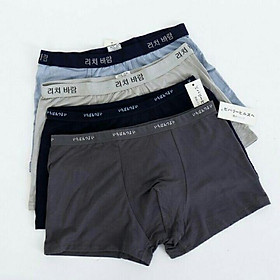 Combo 5 quần lót đùi nam xuất Nhật cao cấp - chất cotton co giãn 4 chiều