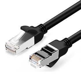 Ugreen UG50192NW101TK 2M màu Đen Cáp mạng LAN CAT 6 Đầu bấm kim loại - HÀNG CHÍNH HÃNG
