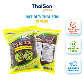 Hạt Dưa Sạch Thái Sơn Rang Củi Vị Muối, Bơ Bì Nâu & Vàng