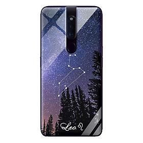 Ốp kính 12 cung Hoàng Đạo cho Oppo F11 Pro Leo - Hàng chính hãng