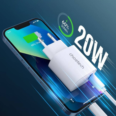 Củ sạc Choetech Q5004 nhanh Type c 20W  (hàng chính hãng)