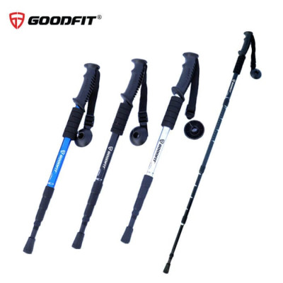 Gậy leo núi, đi bộ, trekking GoodFit GF03E chất liệu hợp kim nhôm có thể rút gọn