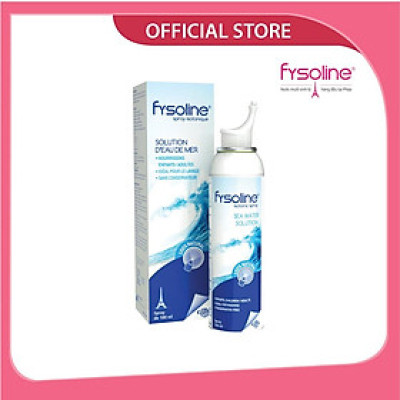 Fysoline - Xịt nước muối biển sâu Pháp 100ml - Vệ sinh, giữ ẩm, cân bằng sinh lý niêm mạc mũi