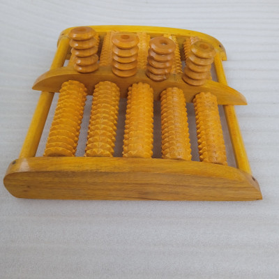 Bàn massage chân bằng gỗ N H home đa tác dụng 