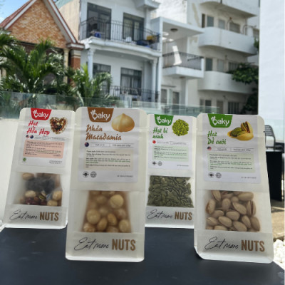 Hạt Hỗn Hợp Oaky Nhập Khẩu Mỹ và Úc - Túi 100g