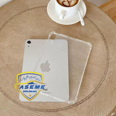 Ốp lưng dẻo trong suốt dành cho iPad Mini 6, Mini 7 chống sốc 4 góc – TPU mềm bảo vệ máy toàn diện