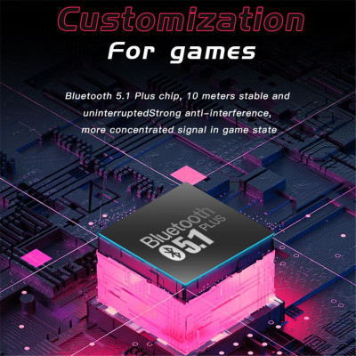 CINCATDY Tai Nghe Bluetooth V5.0 Earbuds Gaming Headphone True Wireless Headset ME-19T