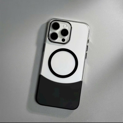 Ốp lưng siêu mỏng LIKGUS Montage ghép 2 mảnh cho iPhone 16 Pro Max , 16 Pro, 16 Plus, 16 , 15 Pro Max , 14 Pro Max , 13 Pro max, 12 Pro Max Chống ố vàng , hỗ trơ sạc không dây - Hàng chính hãng